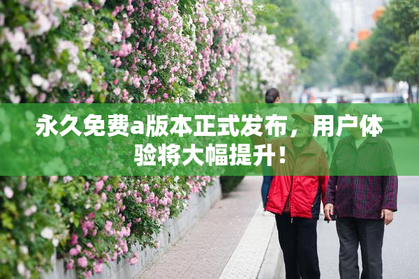 永久免费a版本正式发布，用户体验将大幅提升！