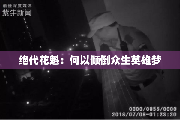 绝代花魁：何以倾倒众生英雄梦