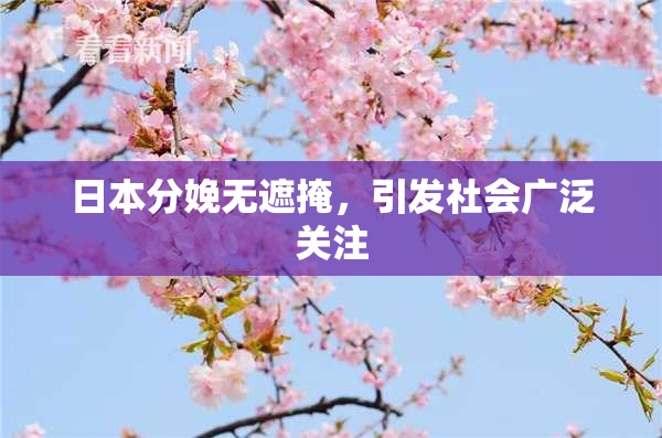日本分娩无遮掩，引发社会广泛关注