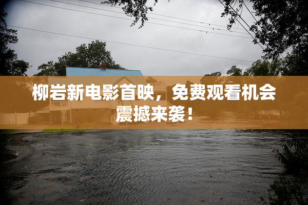 柳岩新电影首映，免费观看机会震撼来袭！
