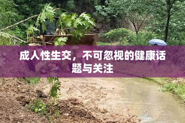 成人性生交，不可忽视的健康话题与关注