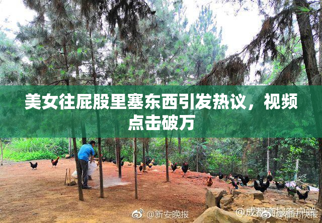 美女往屁股里塞东西引发热议，视频点击破万