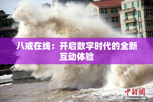 八戒在线：开启数字时代的全新互动体验