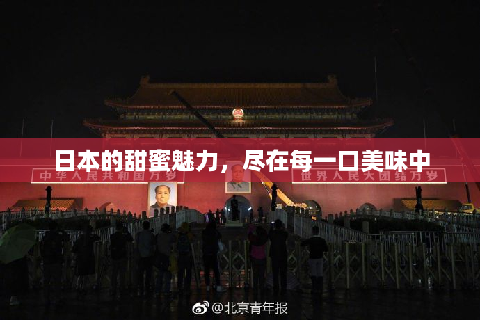 日本的甜蜜魅力，尽在每一口美味中