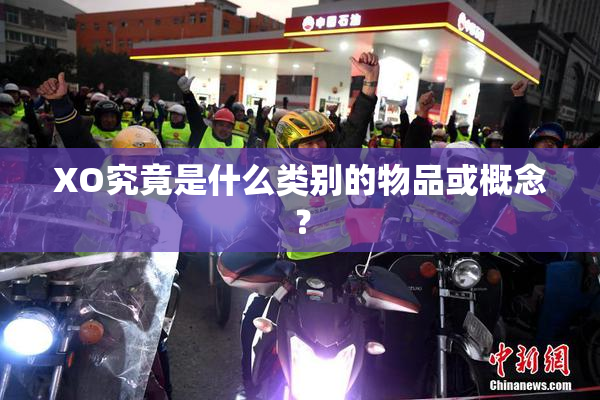 XO究竟是什么类别的物品或概念？