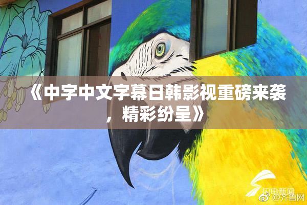 《中字中文字幕日韩影视重磅来袭，精彩纷呈》