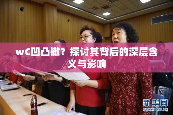 wC凹凸撒？探讨其背后的深层含义与影响