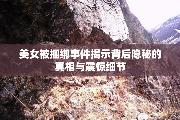 美女被捆绑事件揭示背后隐秘的真相与震惊细节