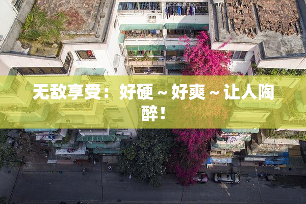 无敌享受：好硬～好爽～让人陶醉！