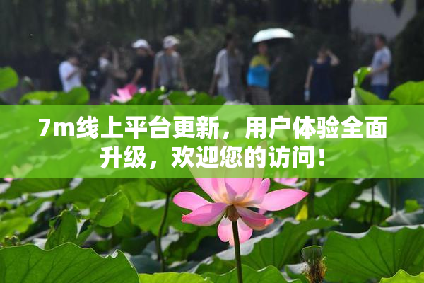 7m线上平台更新，用户体验全面升级，欢迎您的访问！