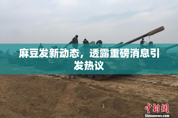 麻豆发新动态，透露重磅消息引发热议