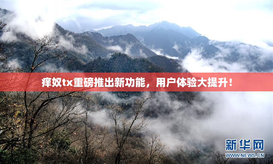 痒奴tx重磅推出新功能，用户体验大提升！