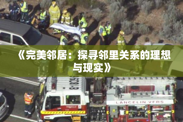 《完美邻居：探寻邻里关系的理想与现实》