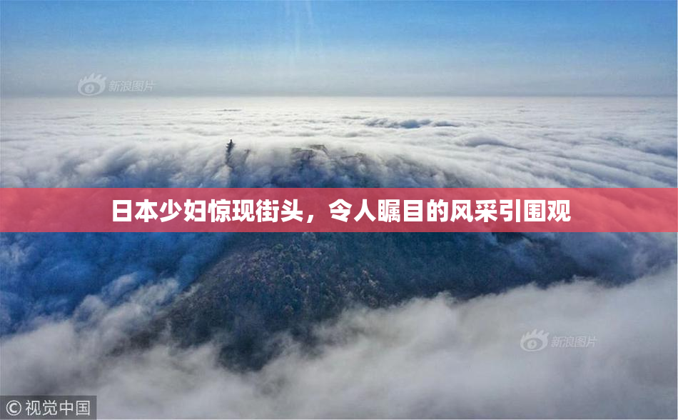 日本少妇惊现街头，令人瞩目的风采引围观