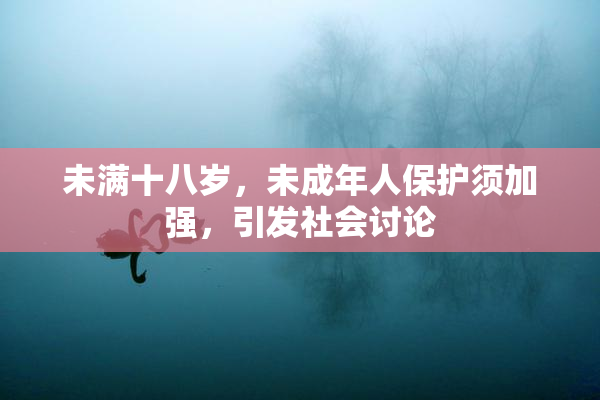 未满十八岁，未成年人保护须加强，引发社会讨论