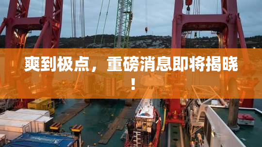 爽到极点，重磅消息即将揭晓！
