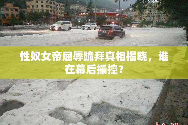 性奴女帝屈辱跪拜真相揭晓，谁在幕后操控？