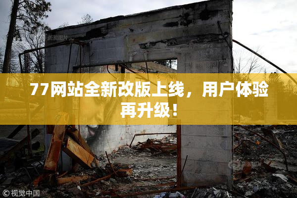 77网站全新改版上线，用户体验再升级！