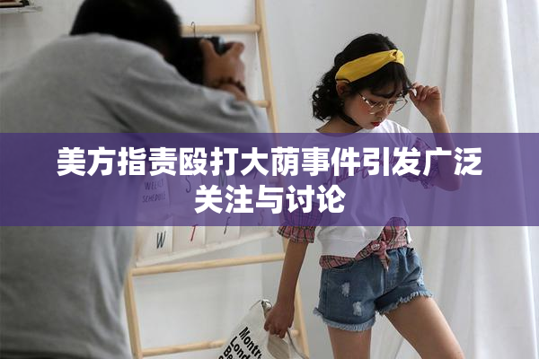 美方指责殴打大荫事件引发广泛关注与讨论