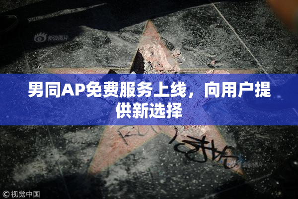 男同AP免费服务上线，向用户提供新选择