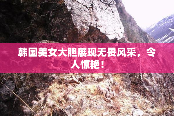 韩国美女大胆展现无畏风采，令人惊艳！