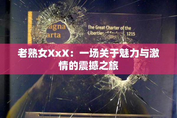 老熟女XxX：一场关于魅力与激情的震撼之旅