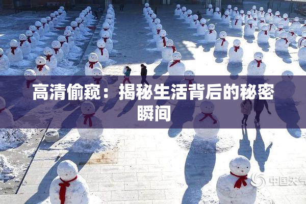 高清偷窥：揭秘生活背后的秘密瞬间