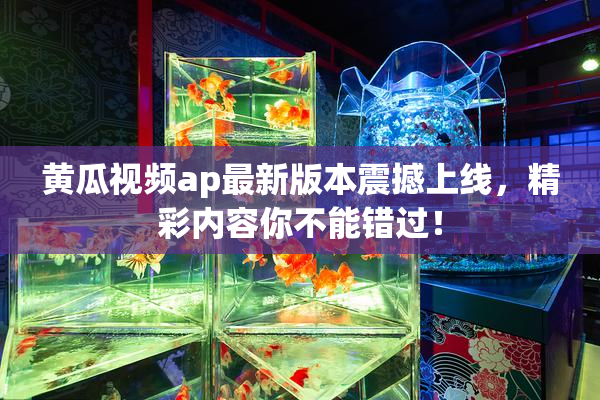 黄瓜视频ap最新版本震撼上线，精彩内容你不能错过！