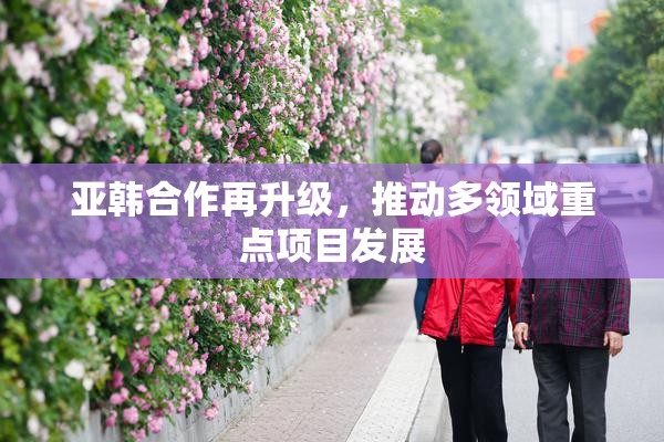 亚韩合作再升级，推动多领域重点项目发展