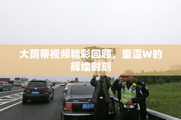 大荫蒂视频精彩回顾，重温W的辉煌时刻