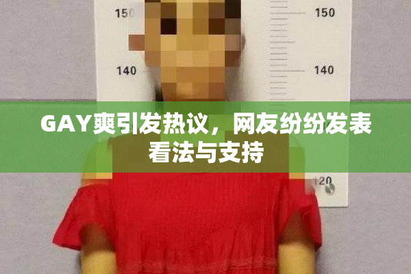 GAY爽引发热议，网友纷纷发表看法与支持
