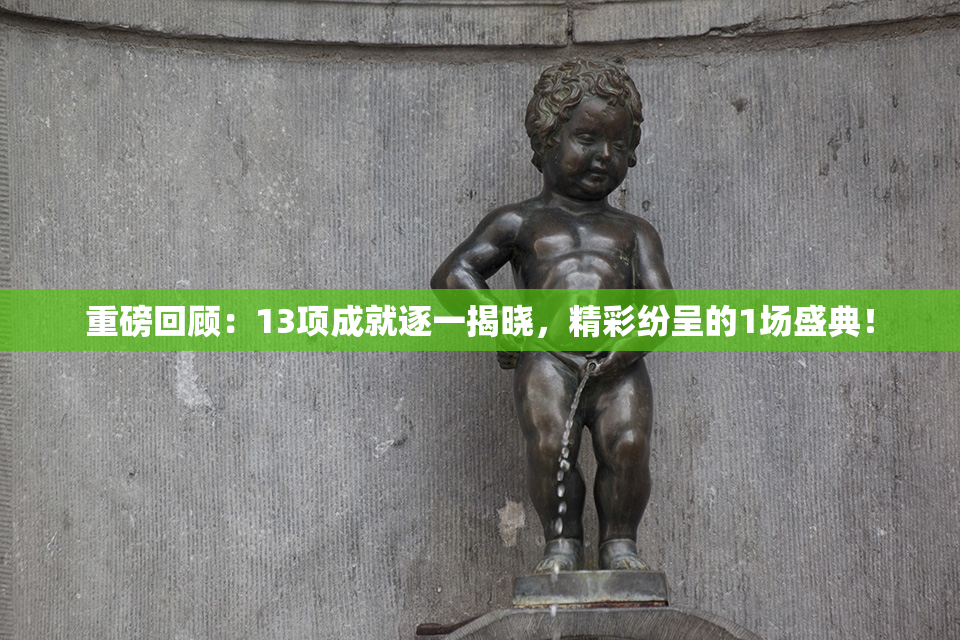 重磅回顾：13项成就逐一揭晓，精彩纷呈的1场盛典！