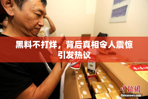 黑料不打烊，背后真相令人震惊引发热议