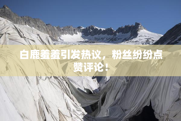 白鹿羞羞引发热议，粉丝纷纷点赞评论！