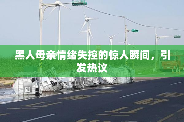 黑人母亲情绪失控的惊人瞬间，引发热议