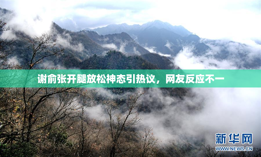 谢俞张开腿放松神态引热议，网友反应不一