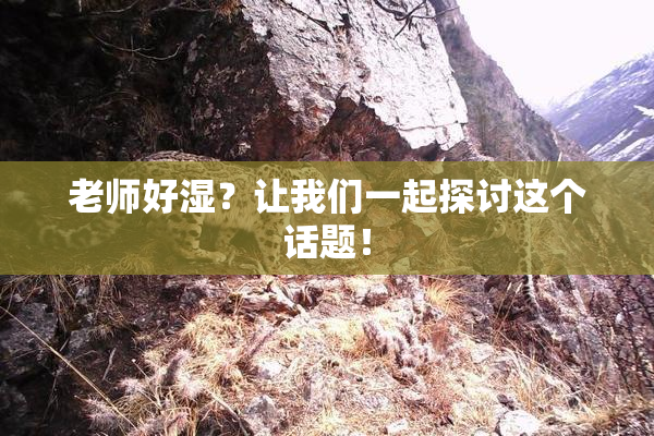 老师好湿？让我们一起探讨这个话题！