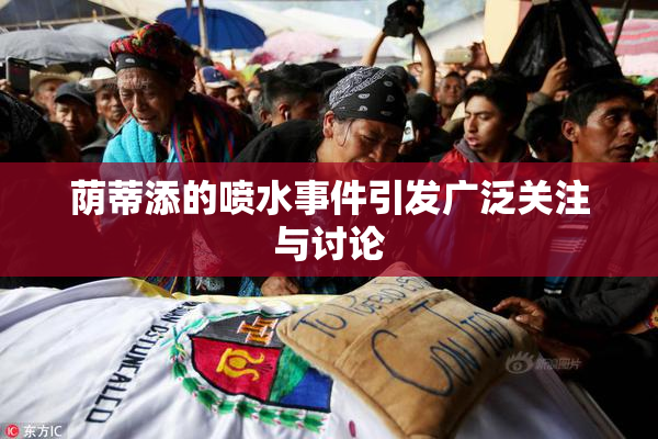 荫蒂添的喷水事件引发广泛关注与讨论