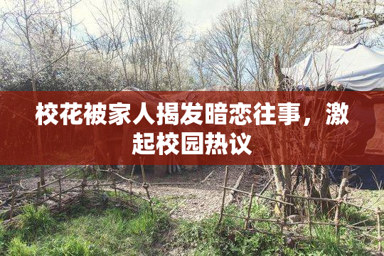 校花被家人揭发暗恋往事，激起校园热议