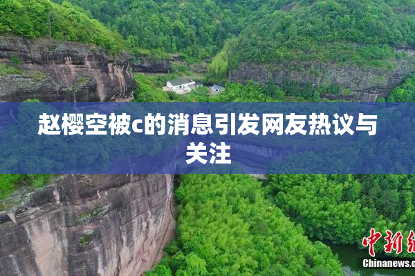 赵樱空被c的消息引发网友热议与关注