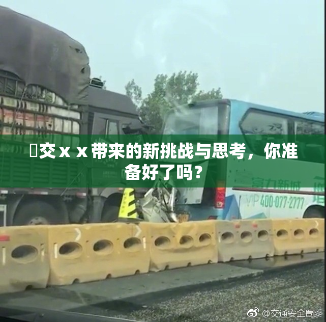 嘼交ⅹⅹ带来的新挑战与思考，你准备好了吗？
