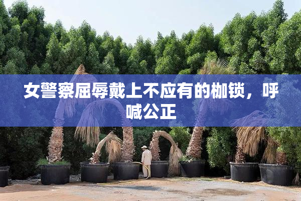 女警察屈辱戴上不应有的枷锁，呼喊公正