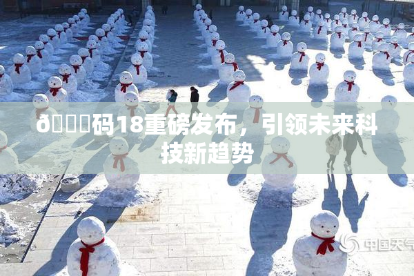 🈚码18重磅发布，引领未来科技新趋势