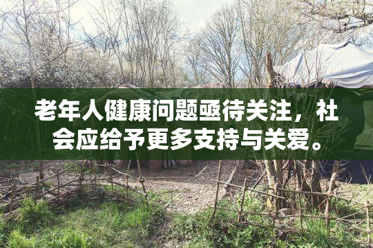 老年人健康问题亟待关注，社会应给予更多支持与关爱。
