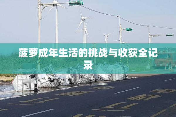 菠萝成年生活的挑战与收获全记录