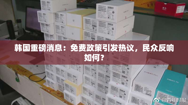 韩国重磅消息：免费政策引发热议，民众反响如何？