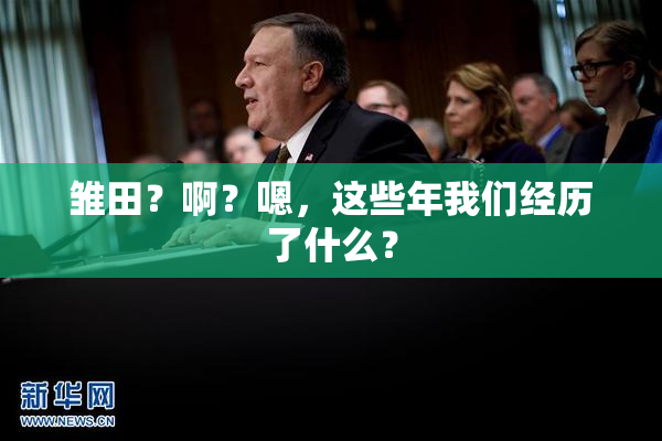 雏田？啊？嗯，这些年我们经历了什么？