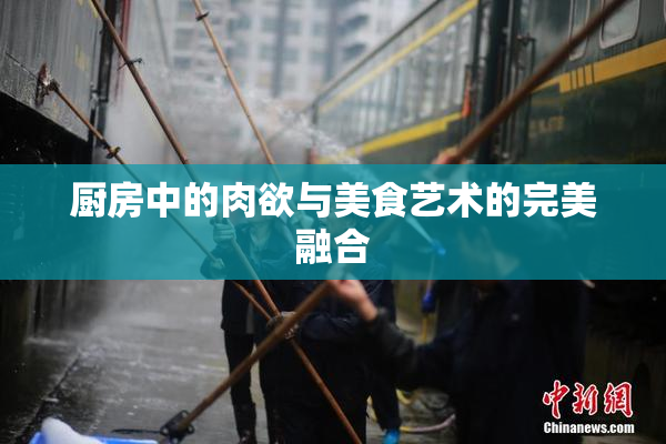 厨房中的肉欲与美食艺术的完美融合
