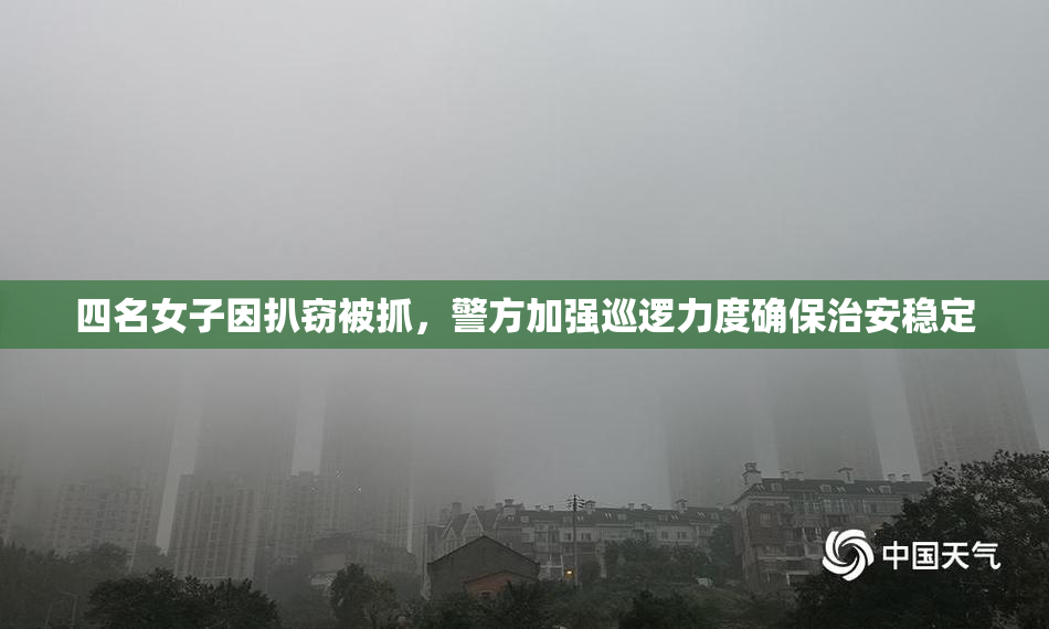 四名女子因扒窃被抓，警方加强巡逻力度确保治安稳定