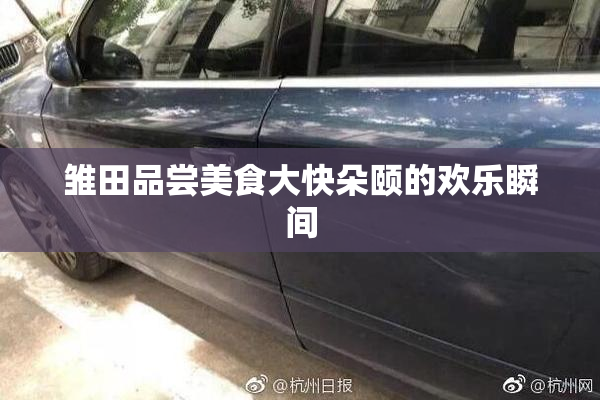 雏田品尝美食大快朵颐的欢乐瞬间